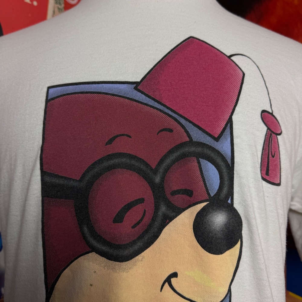Vintage 1997 Secret Squirrel Morocco Mole Cartoon Network T Shirt Sz Medium - Picture 2 of 6